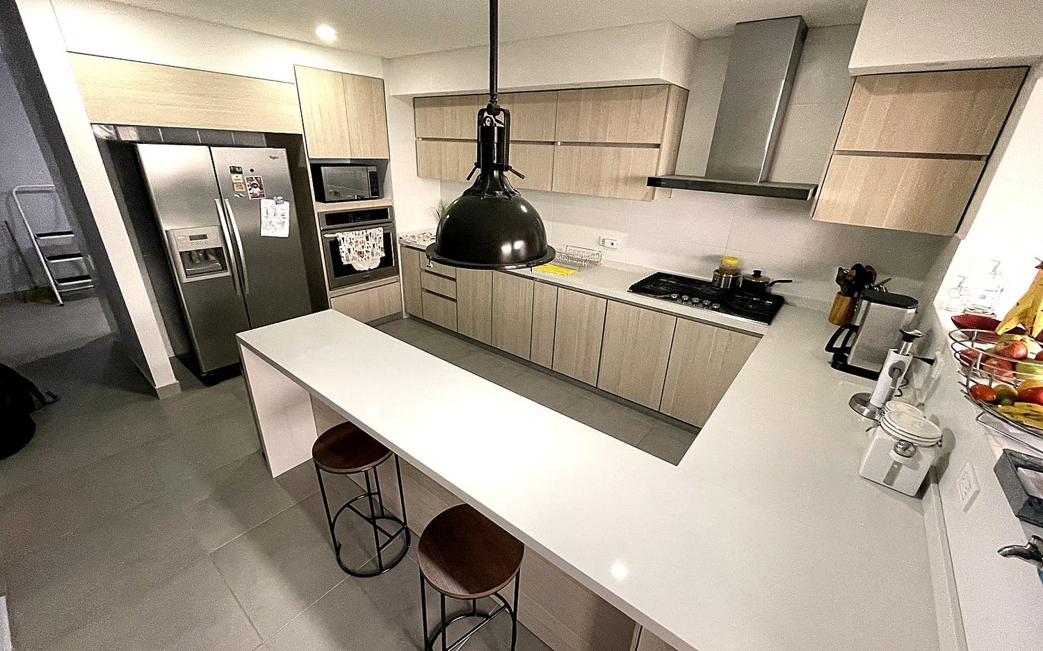 Cocina construida